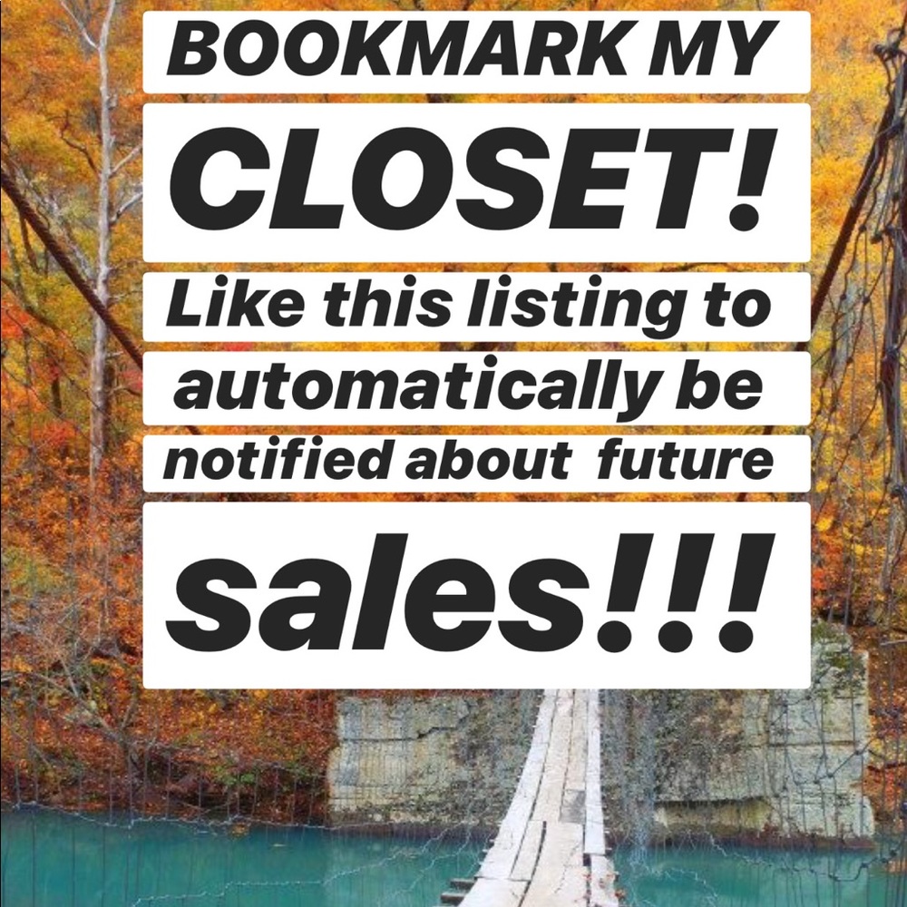 Bookmark my closet!
